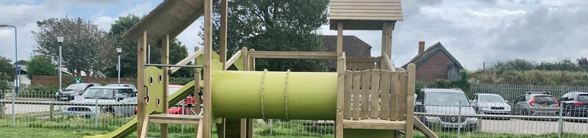 Recreation ground climbing frame