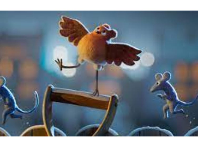 Robin Robin Image taken from Aardman's animated festive film, Robin Robin