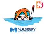 Illustration of person snorkelling