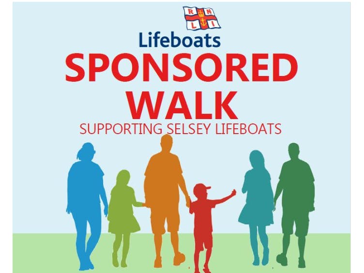 RNLI Sponsored Walk RNLI Lifeboats. Sponsored Walk. Supporting Selsey Lifeboats