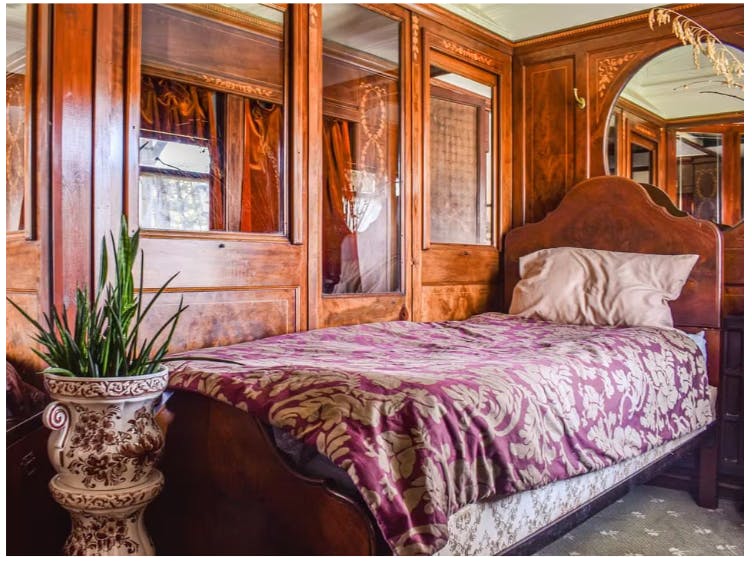 Photograph of a bedroom