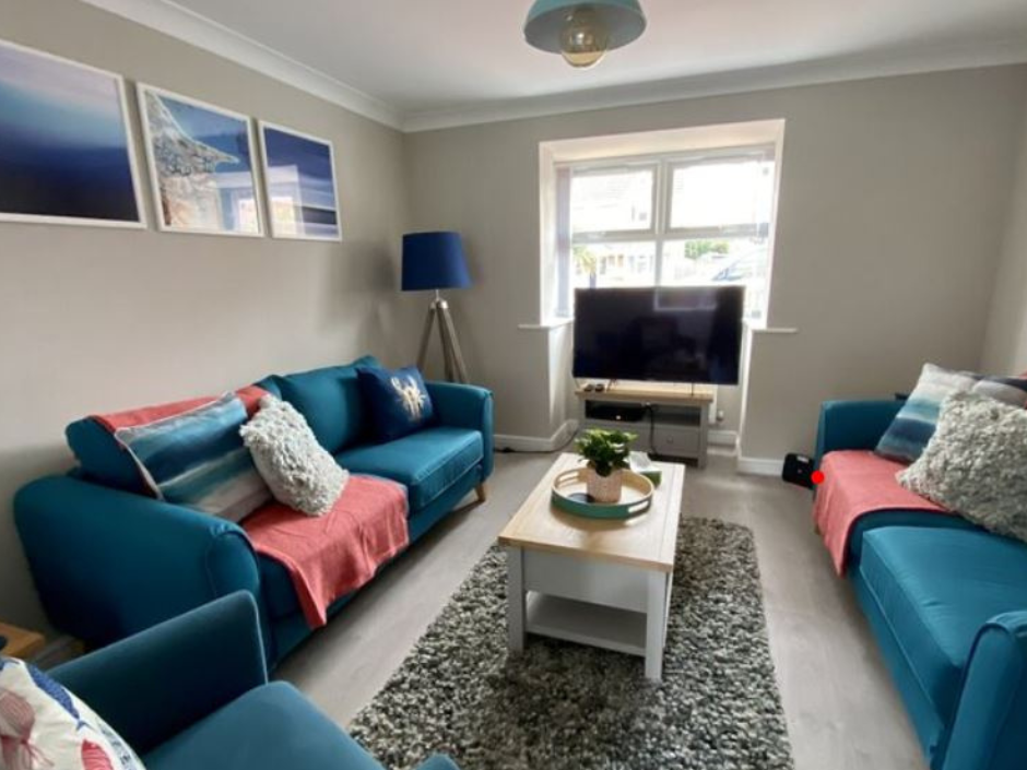 Photograph of a living room