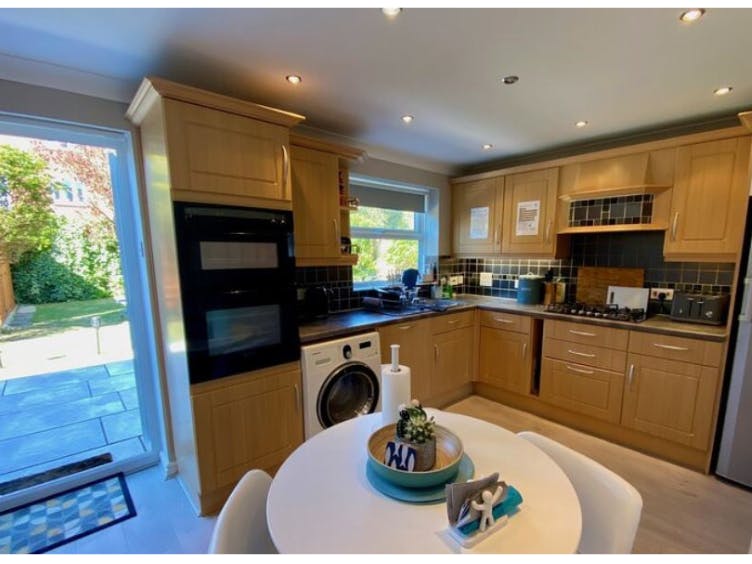 Photograph of a kitchen