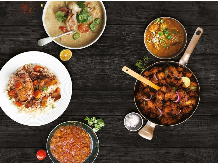 Photograph of Indian food