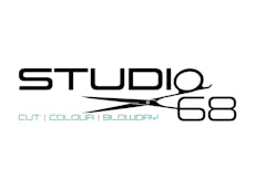 Studio 68. Cut. Colour. Blow dry.