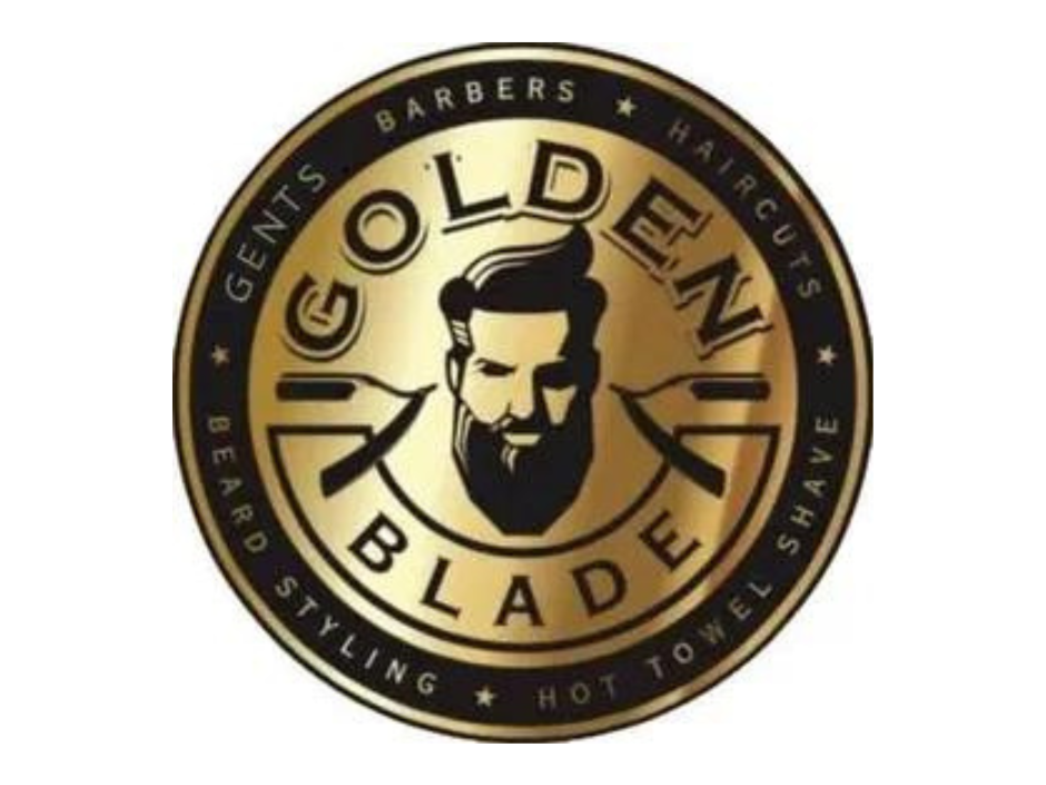 Golden Blade. Gents barbers. Haircuts. Hot towel shave. Beard styling.