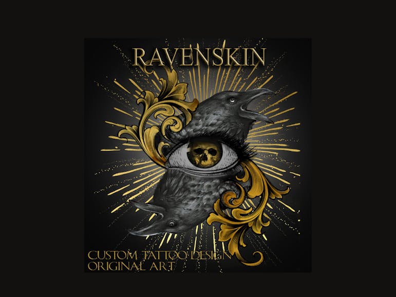 Ravenskin Ravenskin. Custom tattoo studio. Original art.