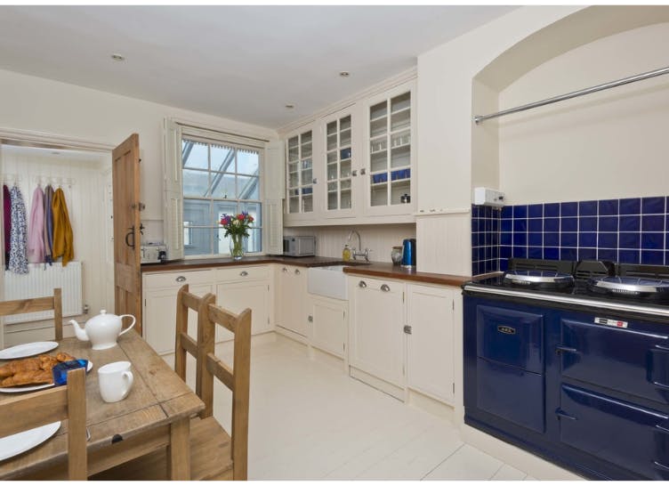 Photograph of a kitchen