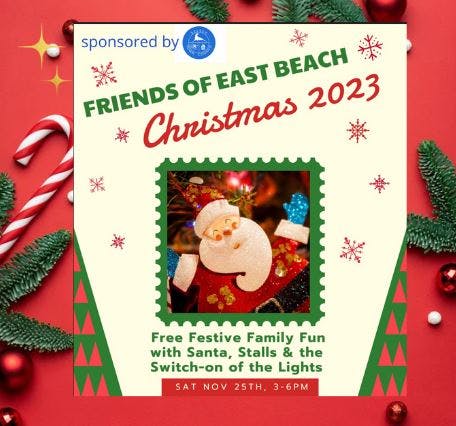 Friends of East Beach Christmas Fayre 2023 Advertisement