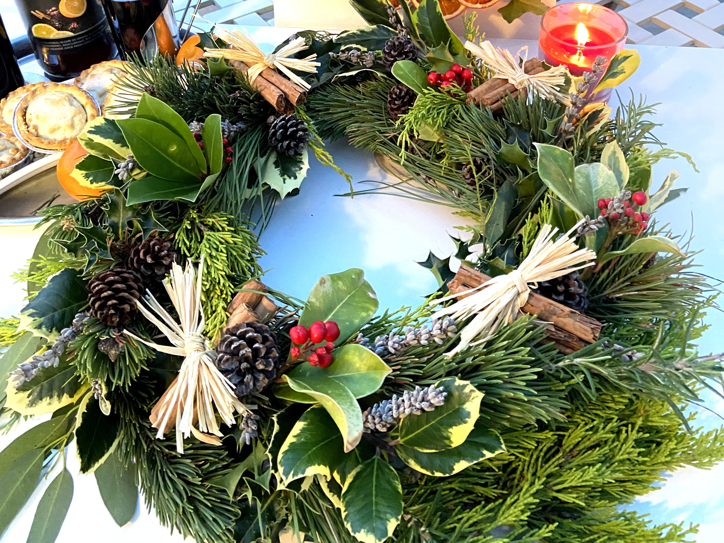 Christmas Wreath courtesy of RSPB Pagham