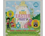 Free Kids Easter Party at The Crown, Selsey Poster