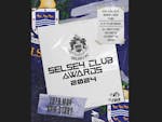 Selsey Football Club Awards 2024 starting at 6pm on 18 May with DJ to follow.  All family and fans welcome to celebrate the season