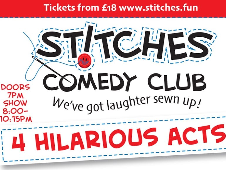 Stitches Comedy Club Poster courtesy of James Alderson Poster promoting Stitches Comedy Club
