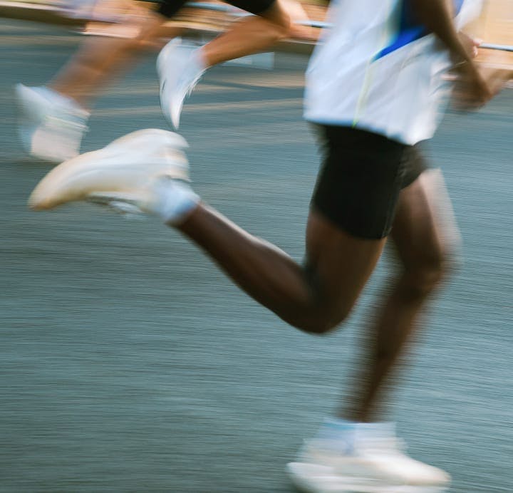 people running