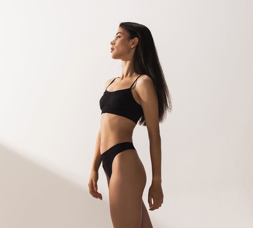 Woman posing