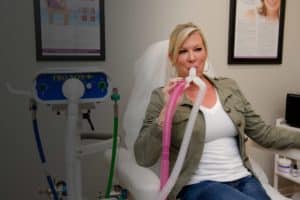 Woman Using Pro-Nox