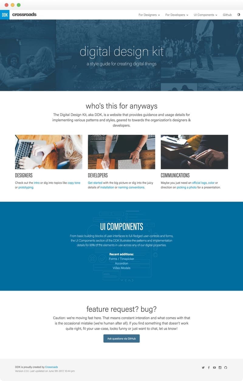 Crossroads Digital Design Kit