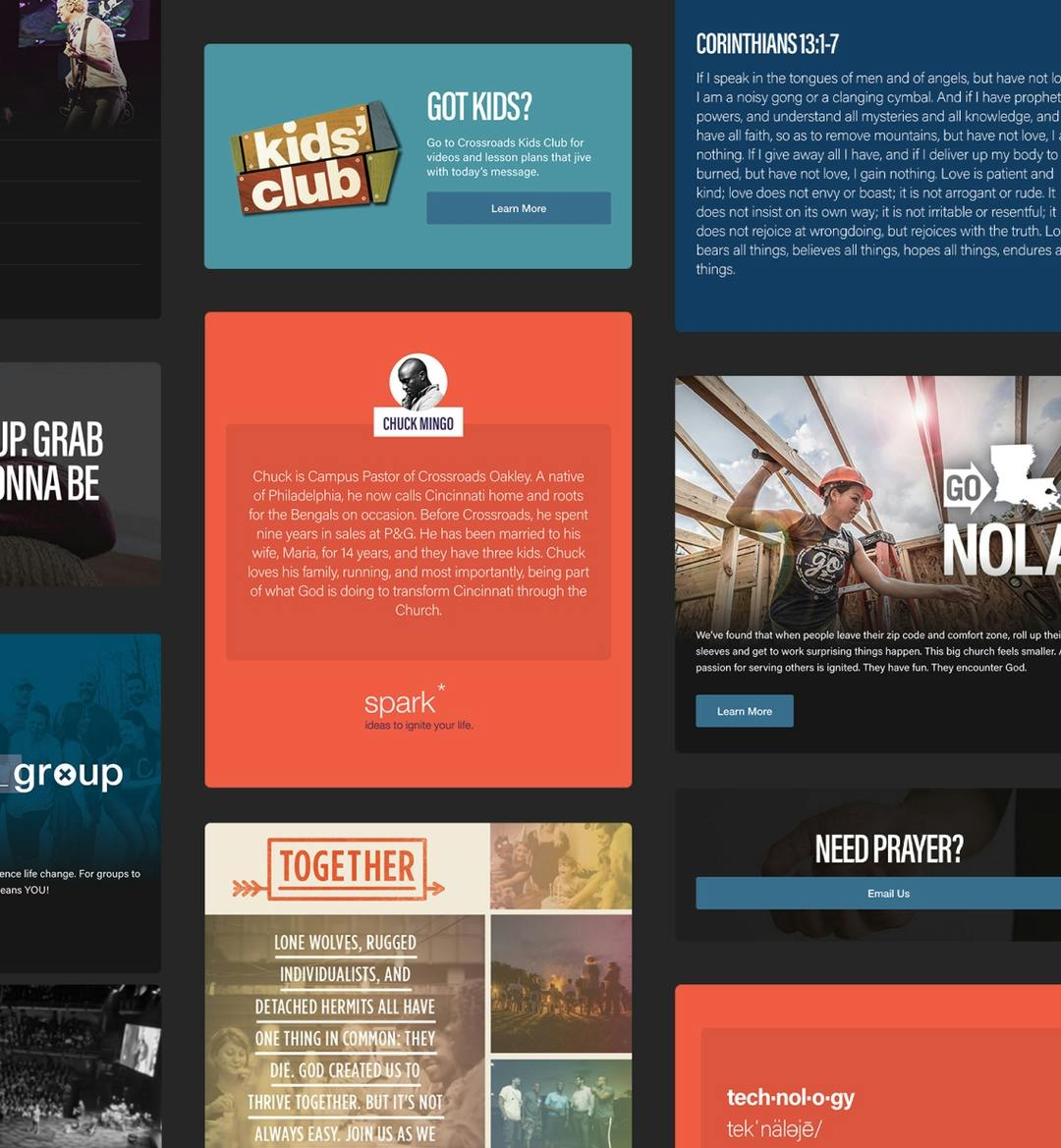 Crossroads Second Screen - Cards