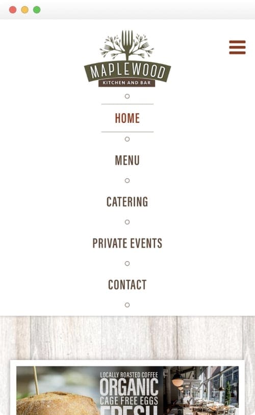 maplewood mobile ux