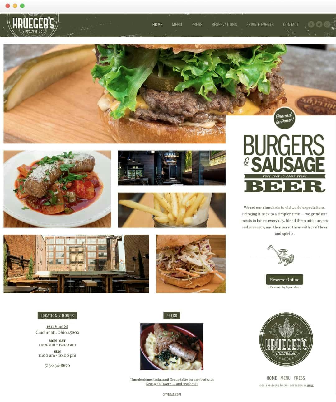 Kruegers desktop ux