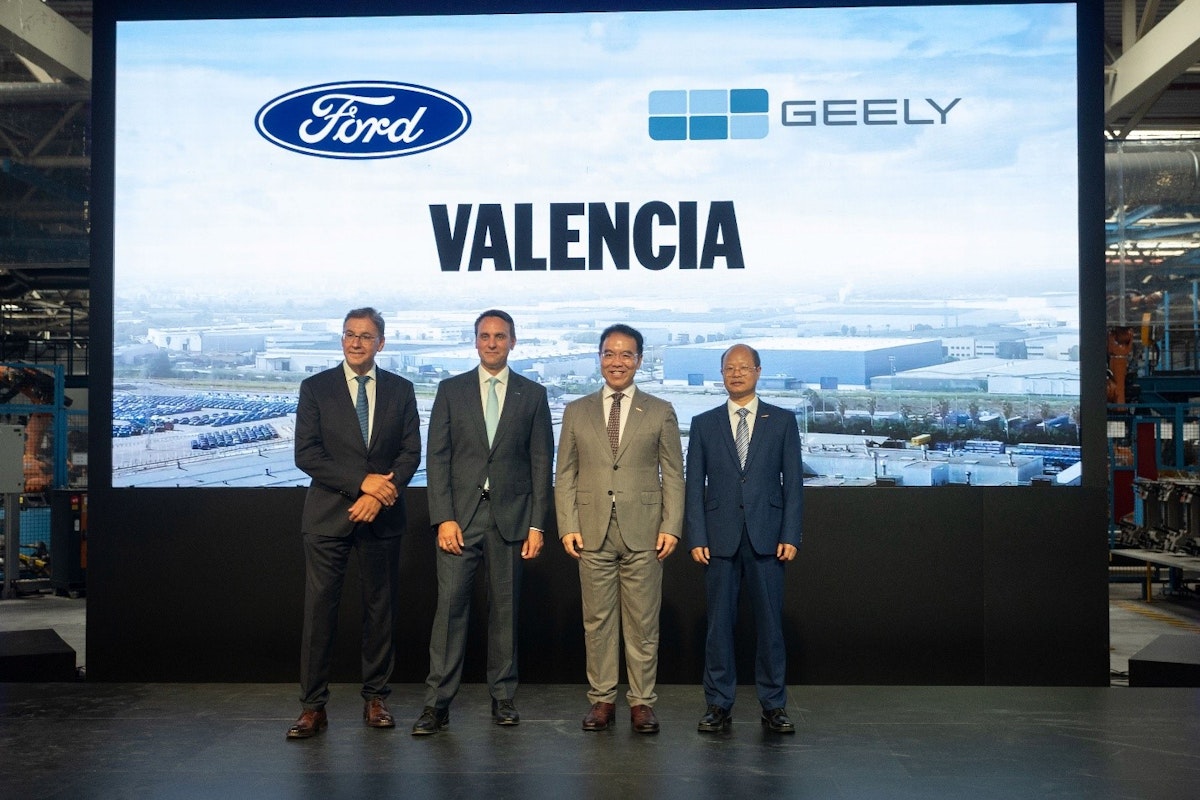 Official image for Geely Auto and Ford establish joint venture for localized production in Spain