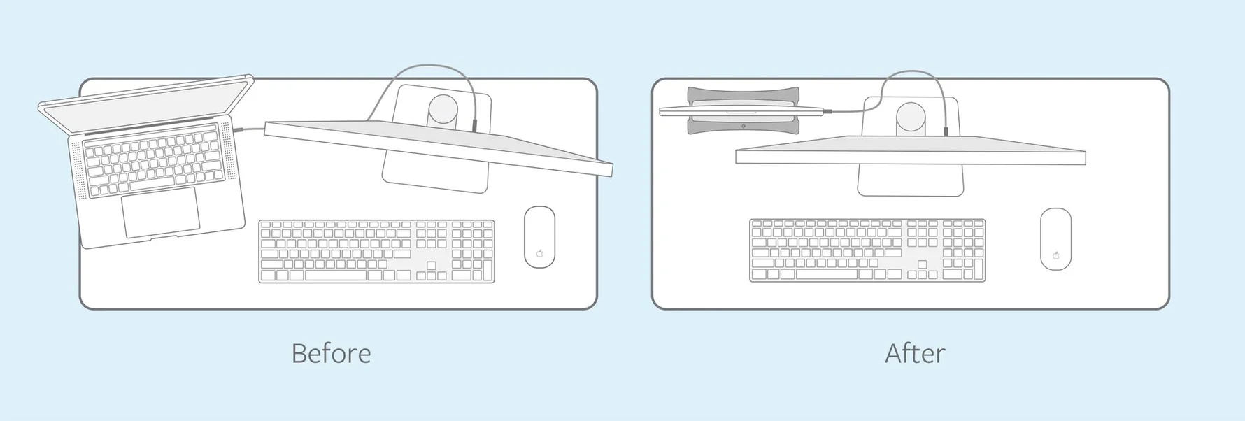 Twelve South BookArc Space-Saving MacBook Stand photo 4