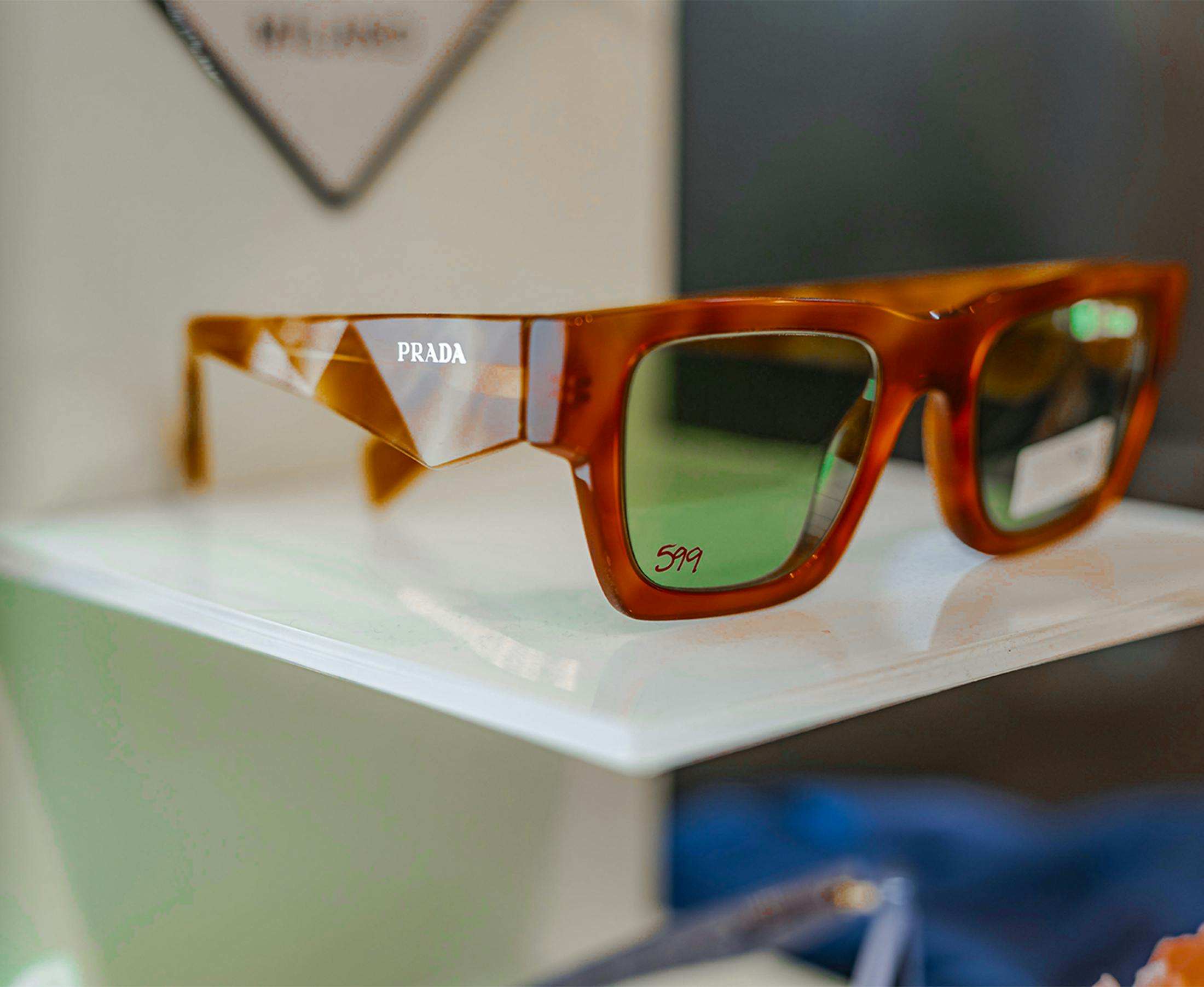 A pair of sunglasses