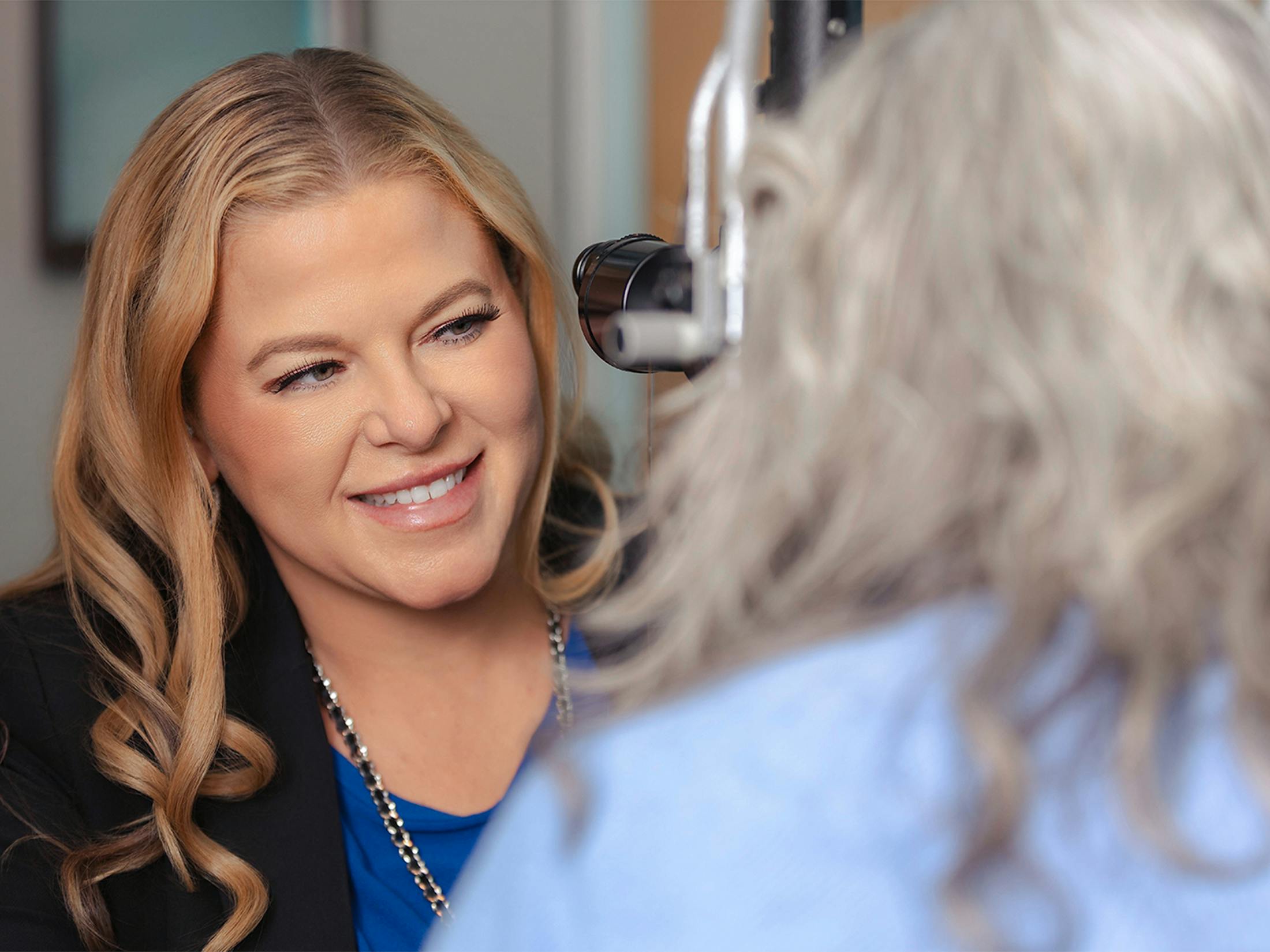 Whitney Boling with patient