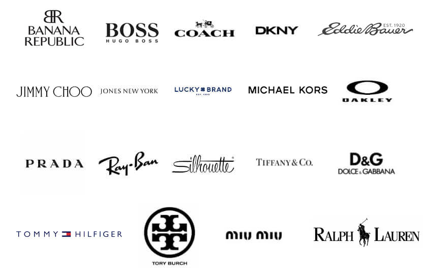 designer glasses logo
