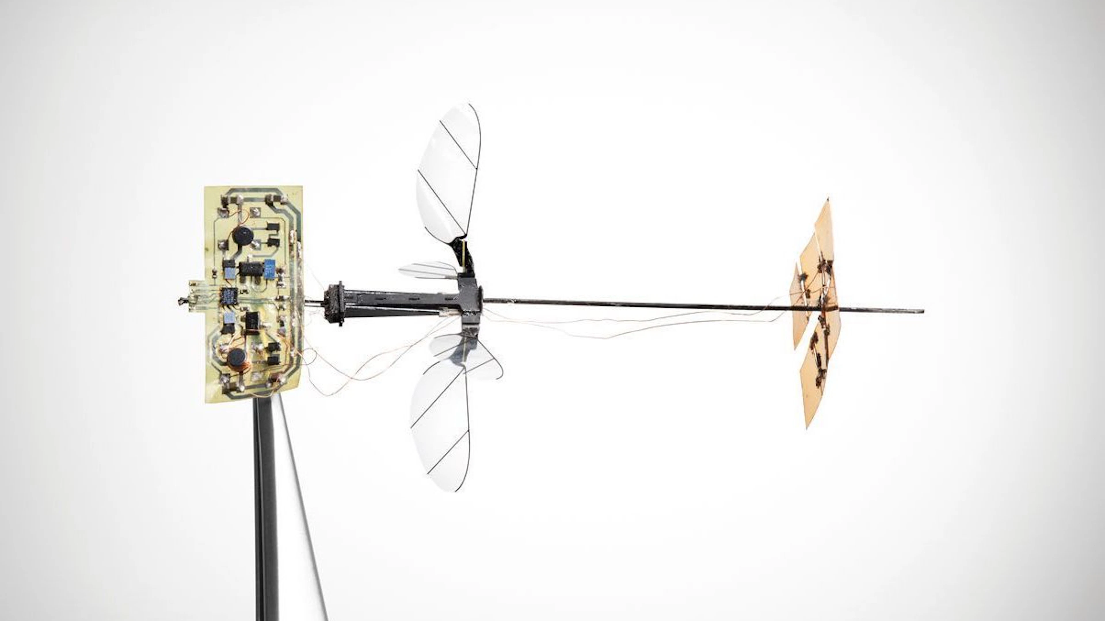 Microrobot maakt eerste solovlucht