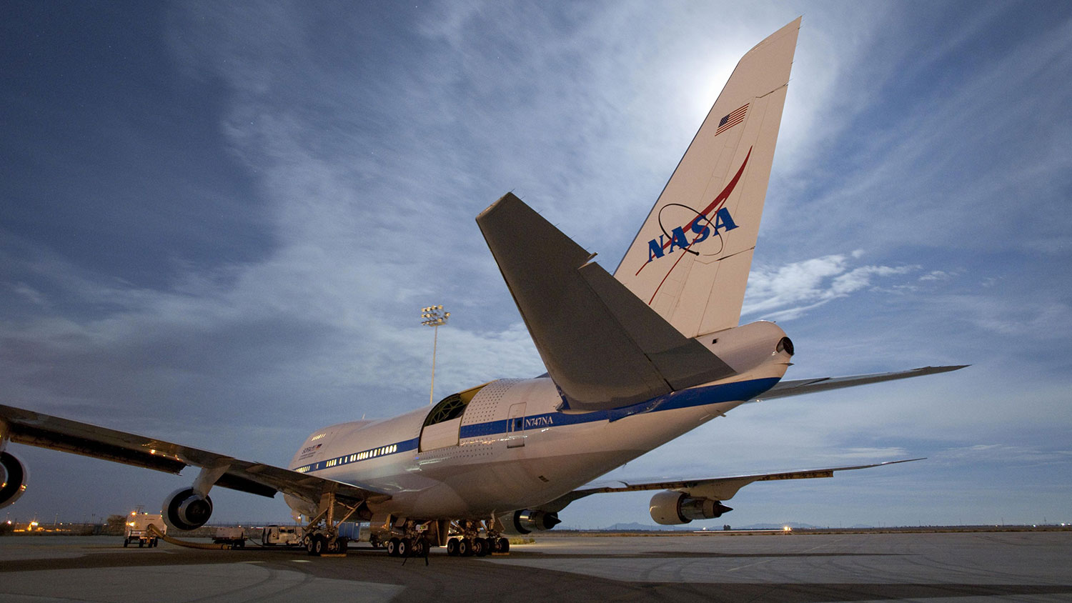 Met een telescoop in een gemodificeerde Boeing 747: zo kijken astronomen naar de Orionnevel