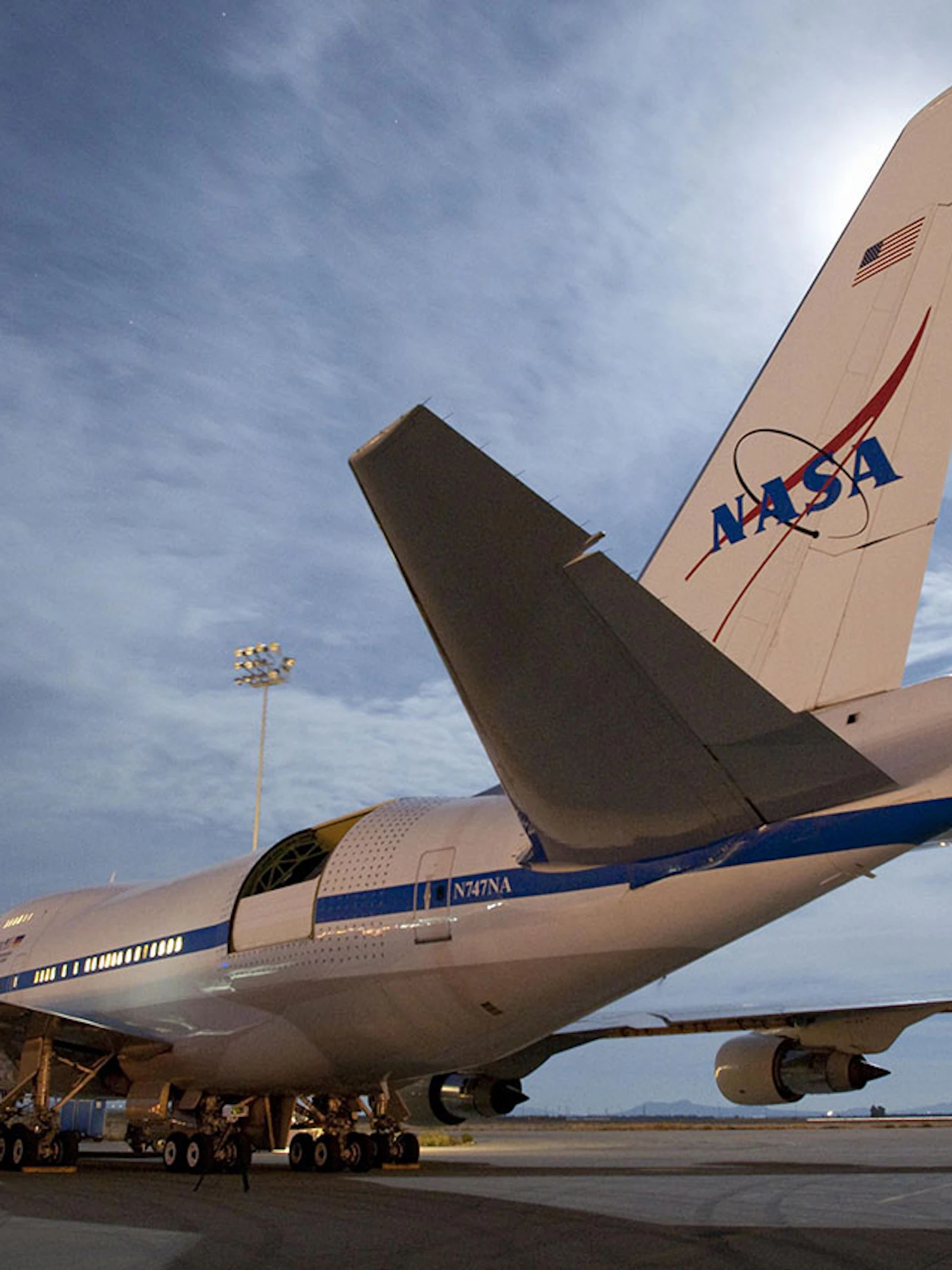 Met een telescoop in een gemodificeerde Boeing 747: zo kijken astronomen naar de Orionnevel