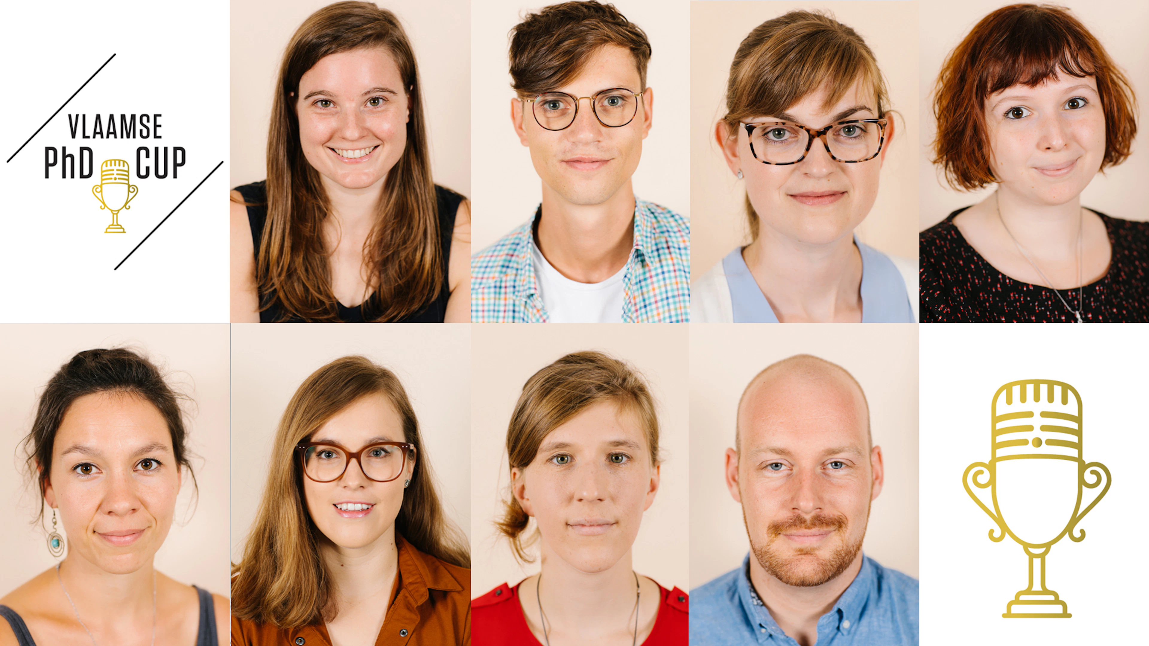 Dit zijn de finalisten van de Vlaamse PhD Cup