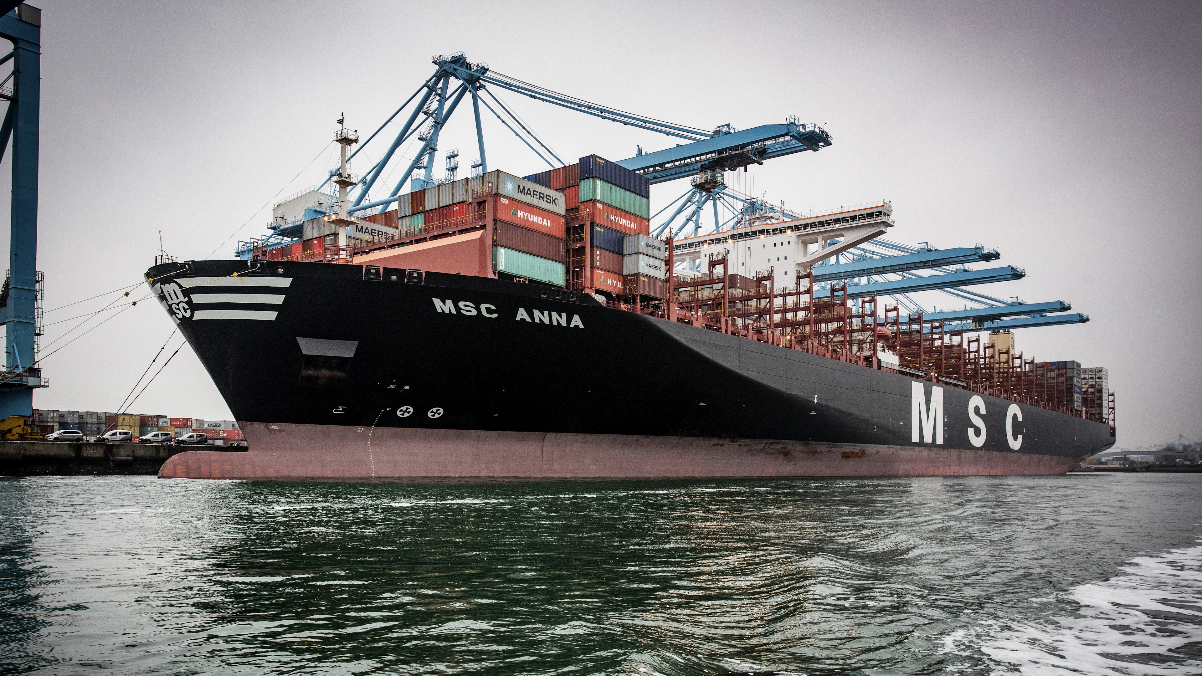 Scheepvaart is efficiënter dan wegtransport