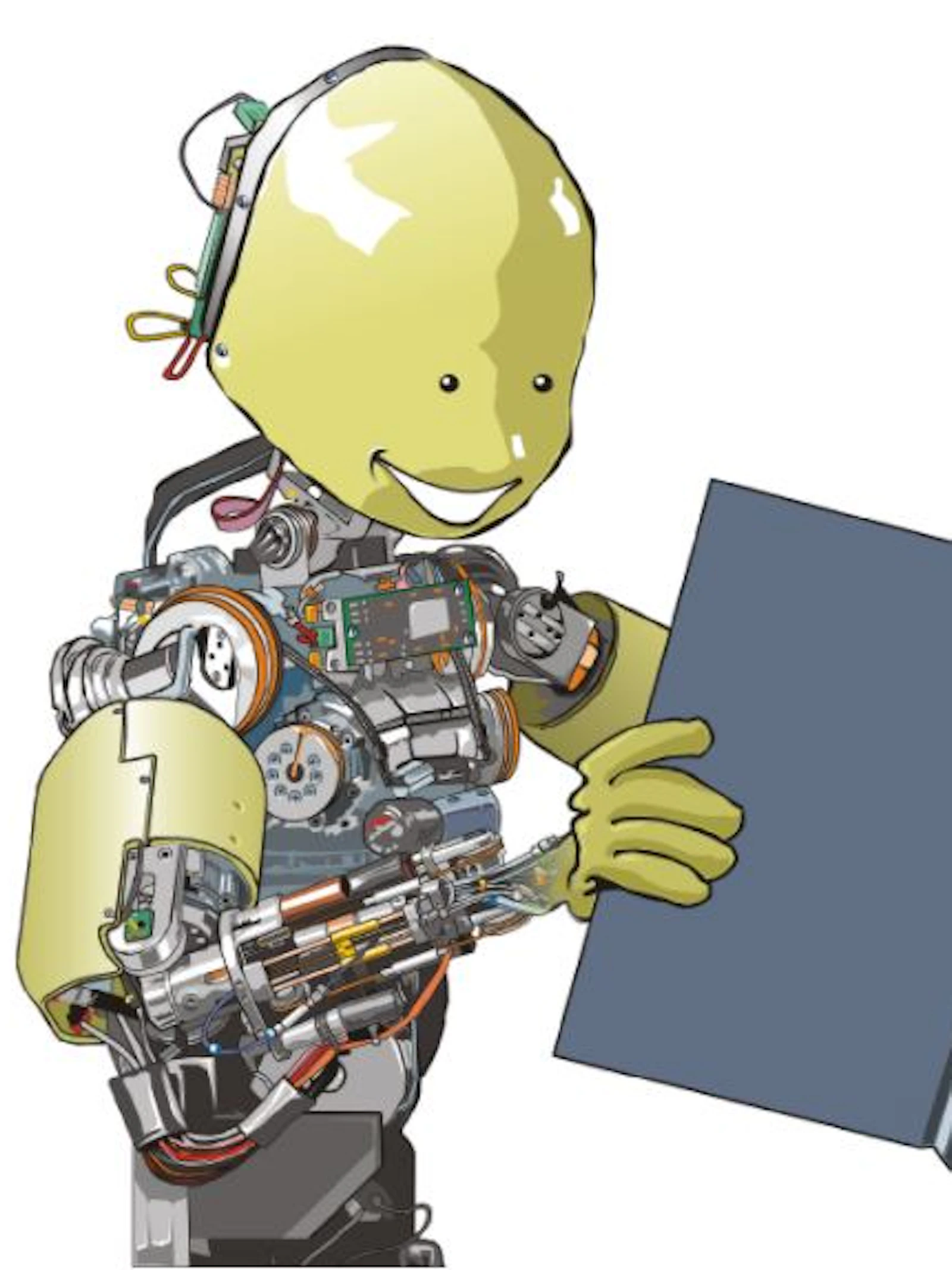 Robot AI Hersenspinsels: artificiële intelligentie