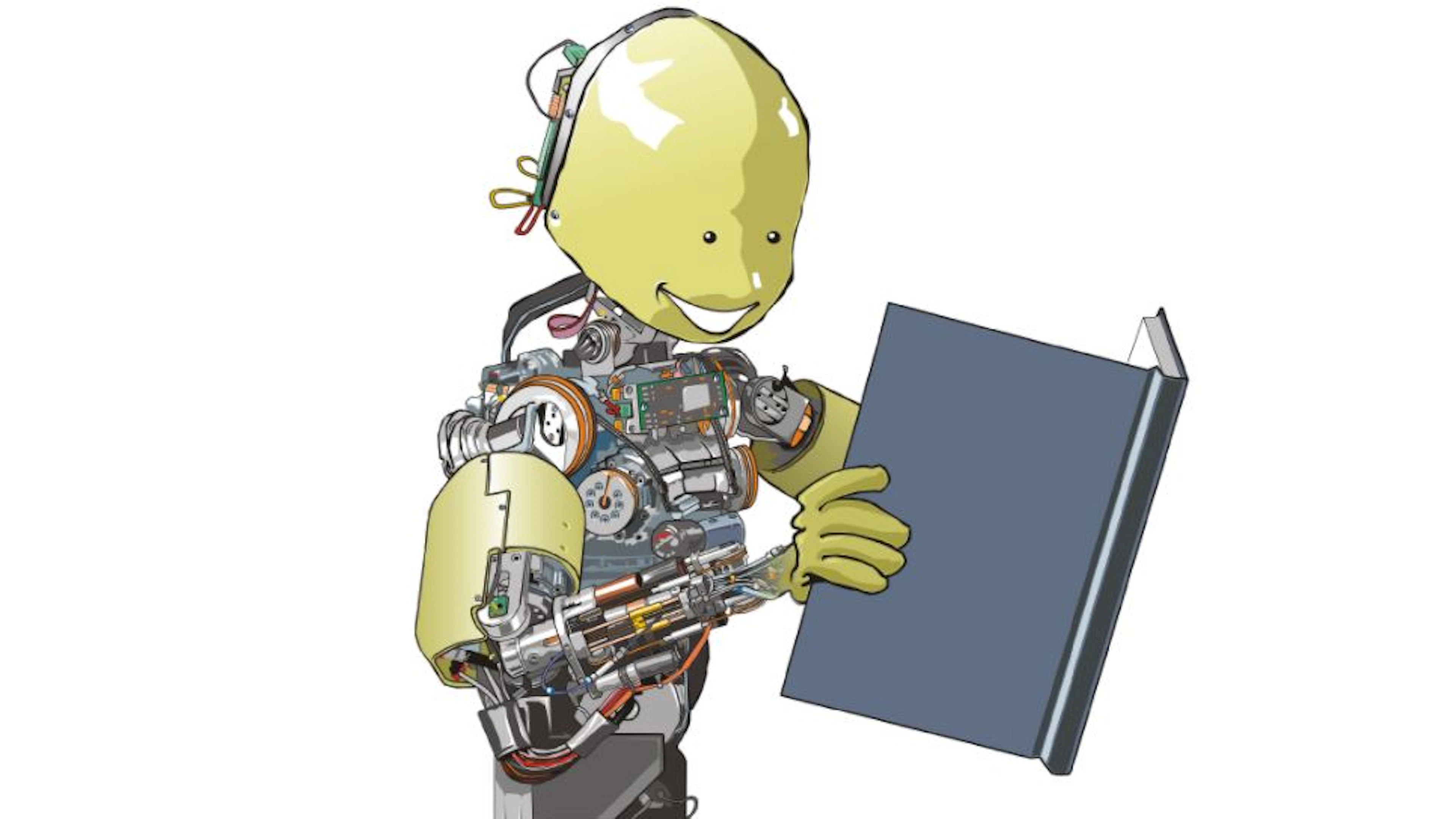 Robot AI Hersenspinsels: artificiële intelligentie