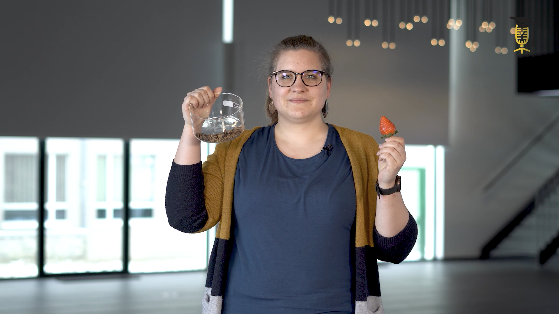 Meer en gezondere aardbeien dankzij larven