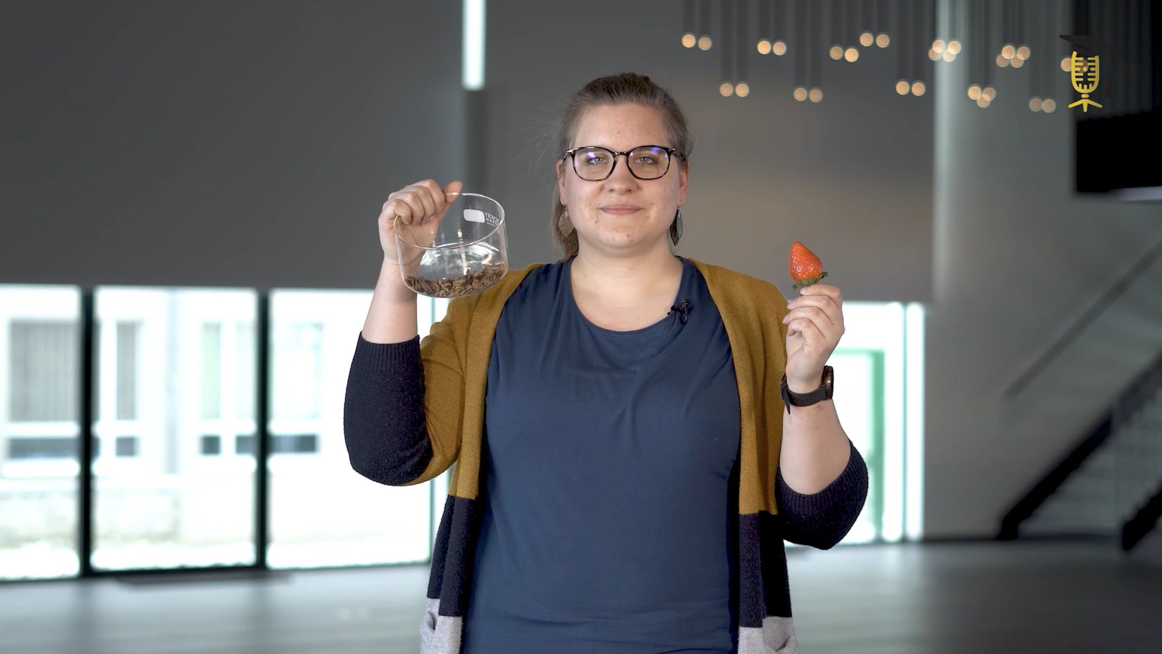 Meer en gezondere aardbeien dankzij larven