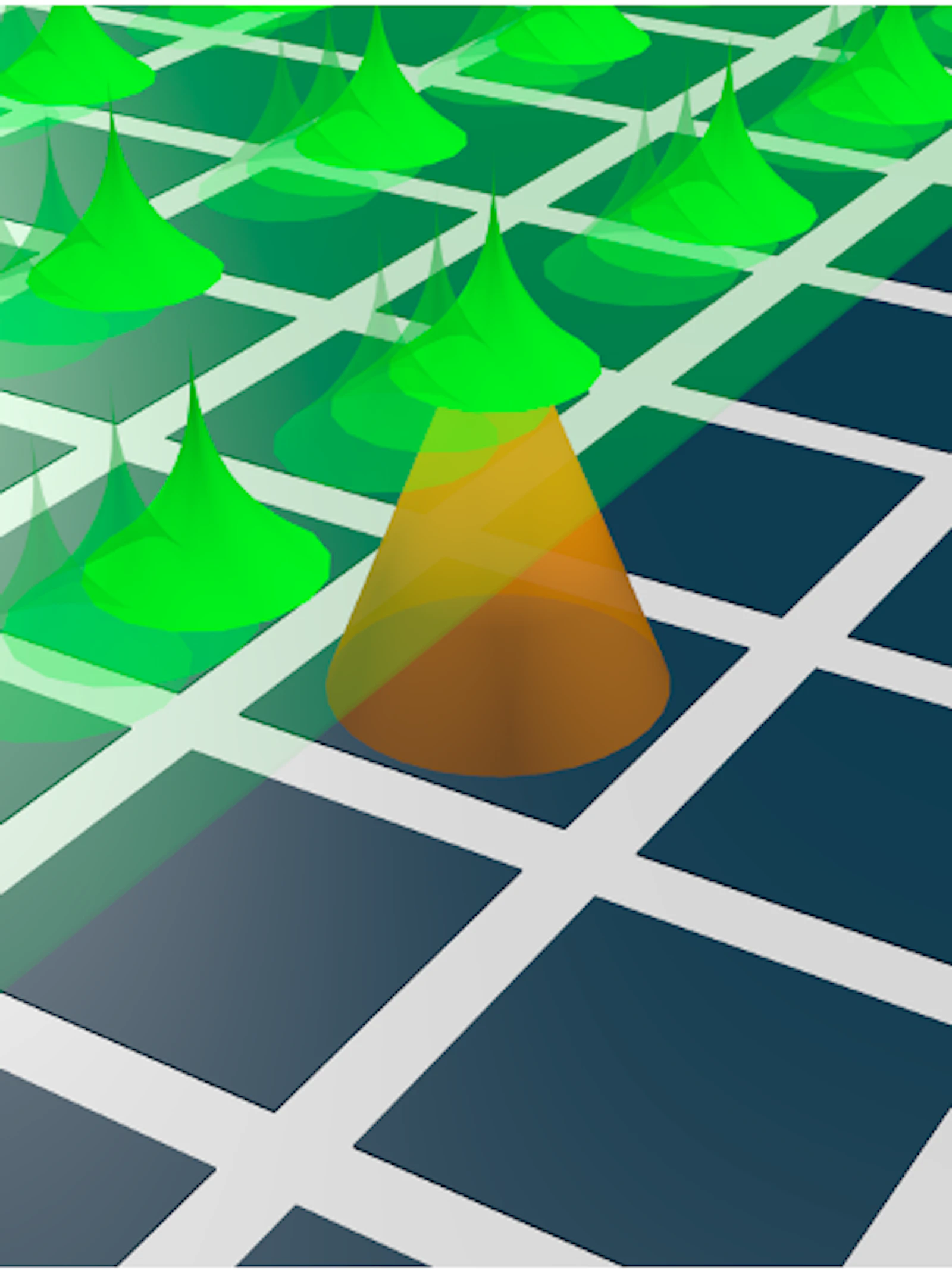 Een fluorescentiemicroscoop zonder l(gr)enzen