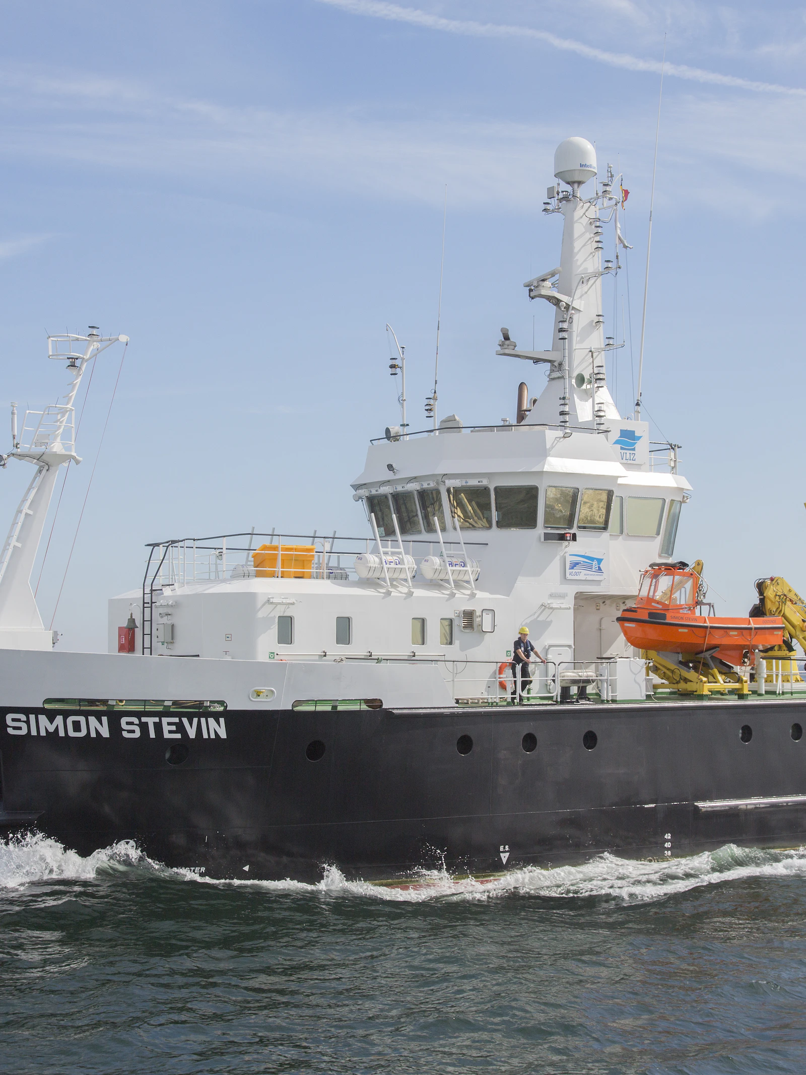 Maak kans op een vaartocht met onderzoeksschip Simon Stevin