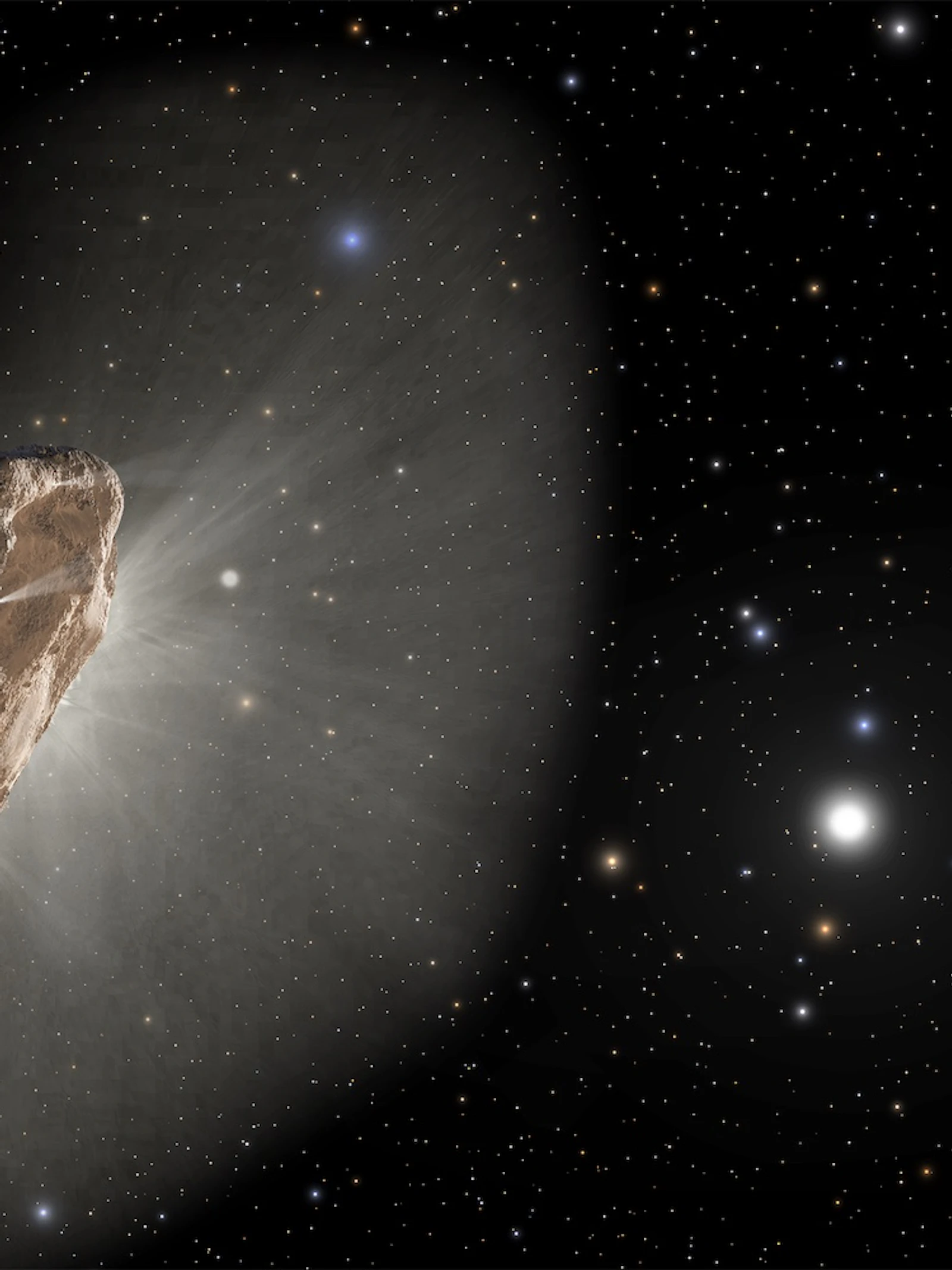 Het vreemde gedrag van komeet 'Oumuamua verklaard