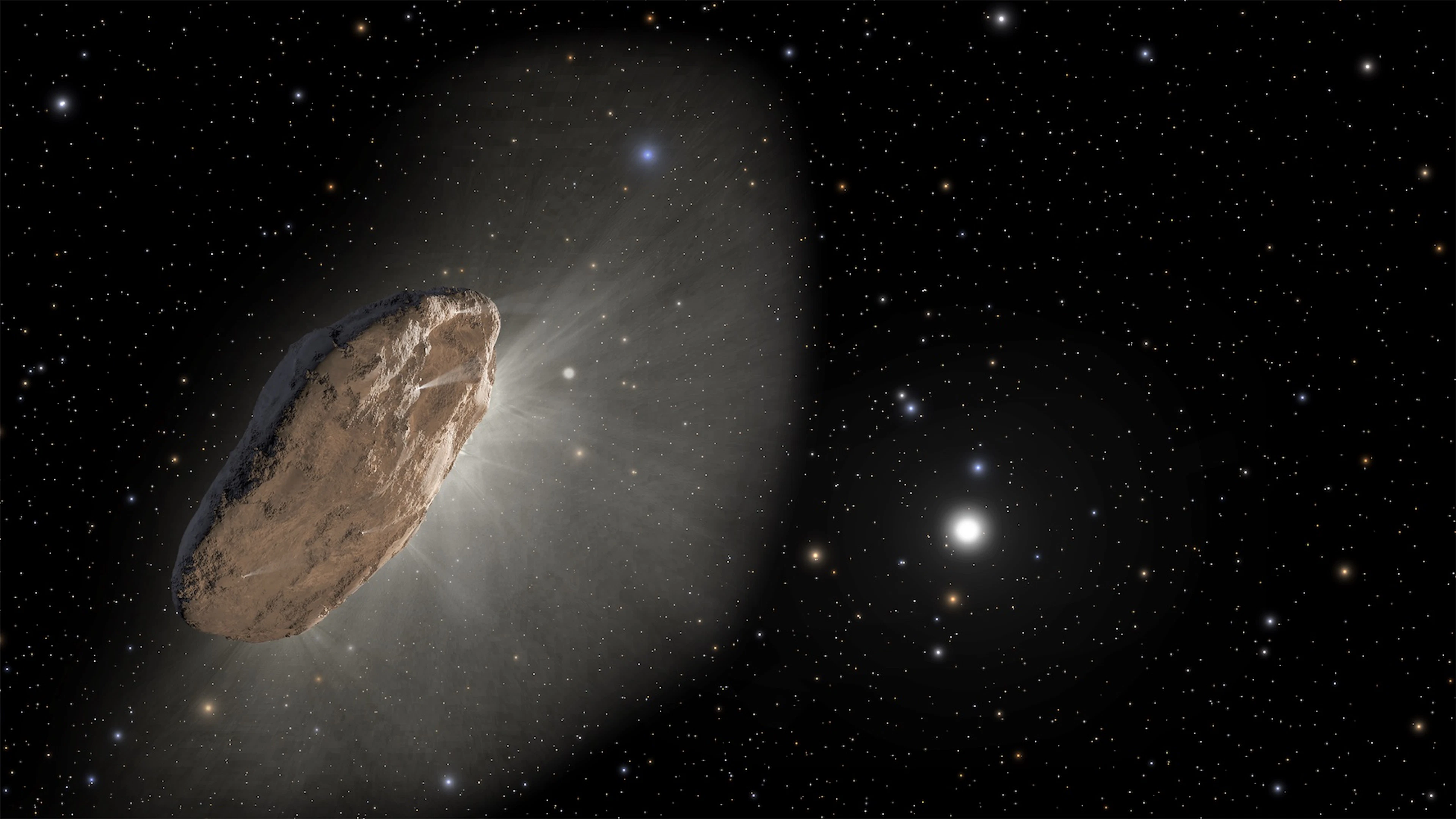 Het vreemde gedrag van komeet 'Oumuamua verklaard
