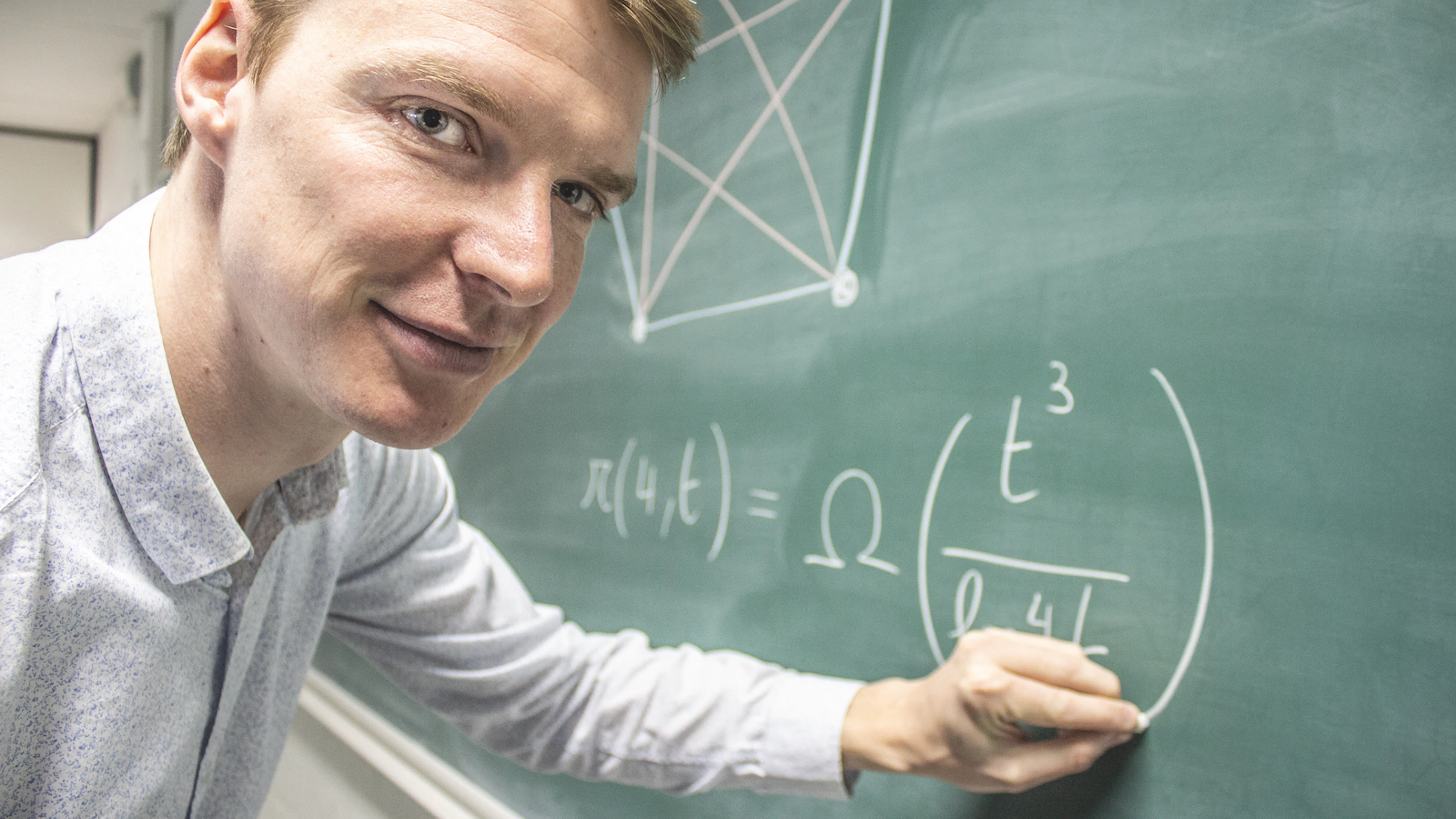 Sam Mattheus loste een vijfentachtig jaar oud wiskundeprobleem op