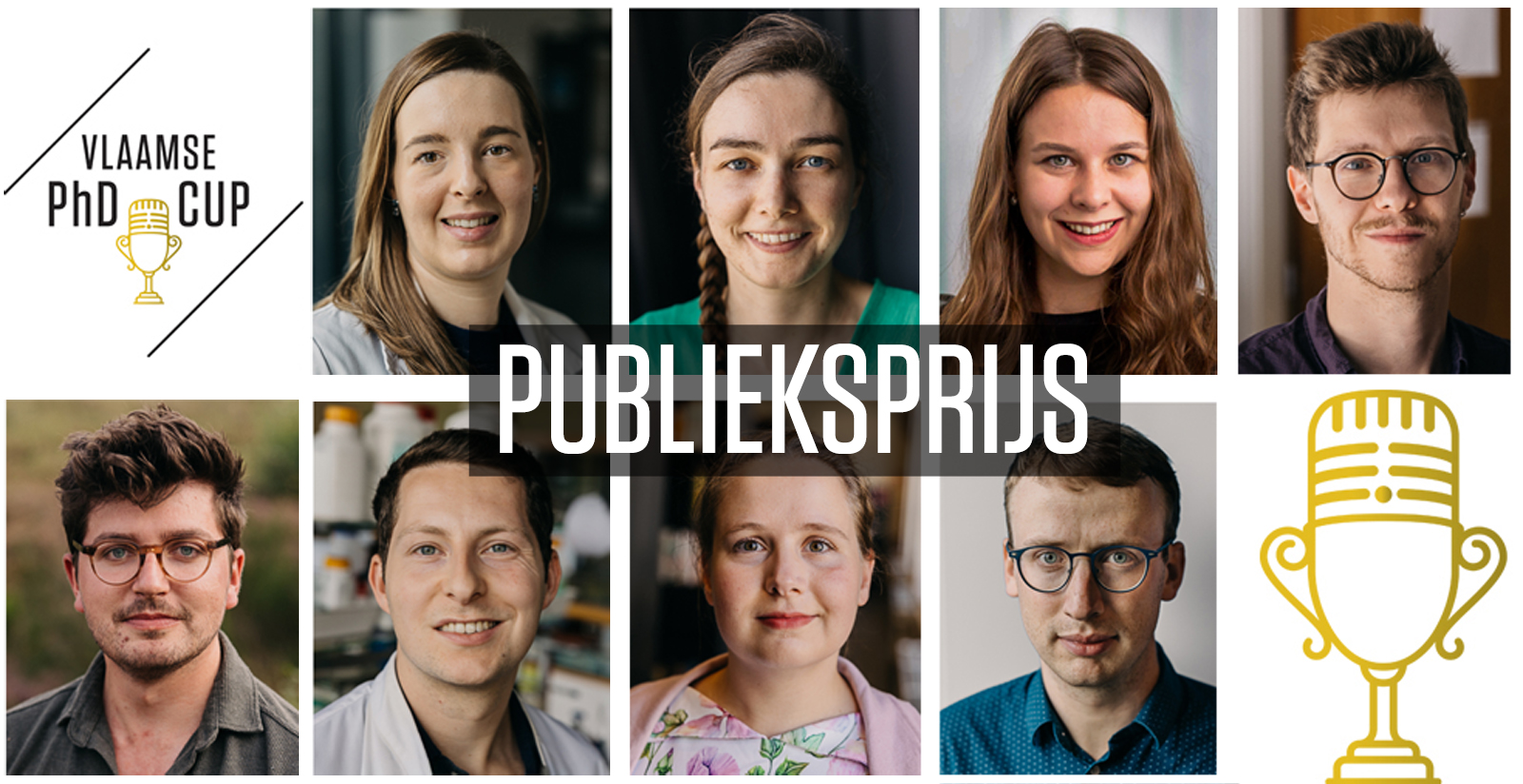 Welke wetenschapper krijgt jouw stem voor de Vlaamse PhD Cup 2024?