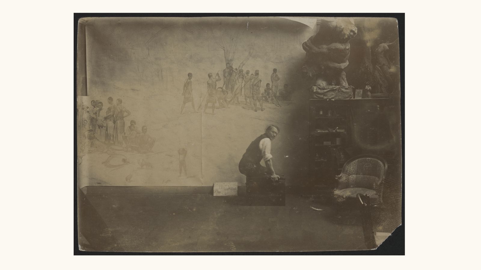 Het Congopanorama opnieuw tentoongesteld: ‘Dit was pure propaganda’