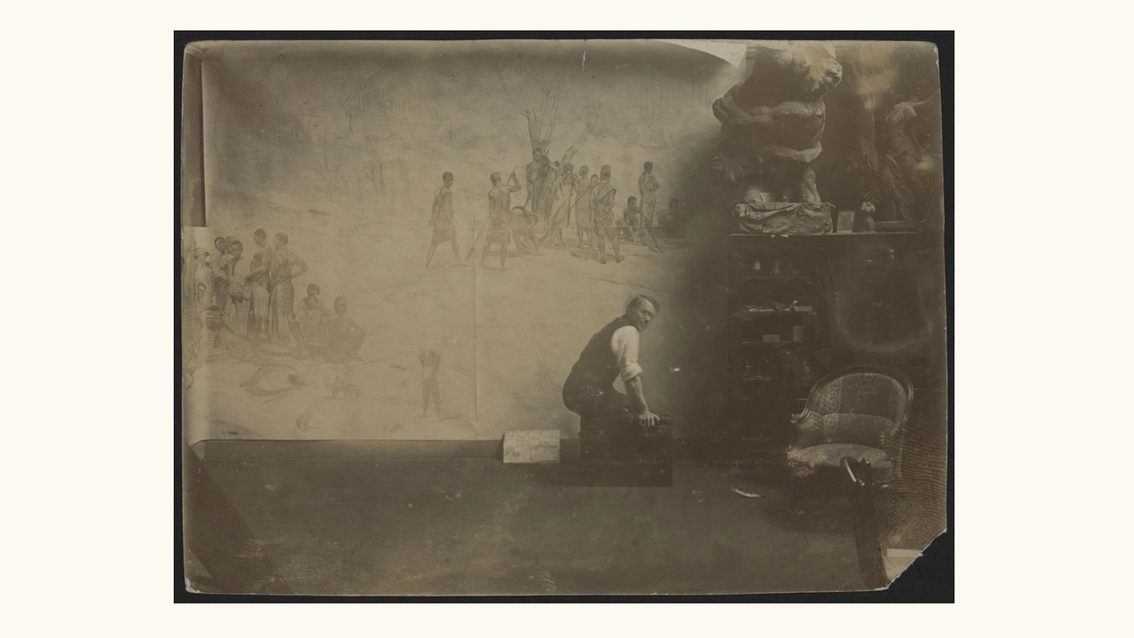 Het Congopanorama opnieuw tentoongesteld: ‘Dit was pure propaganda’