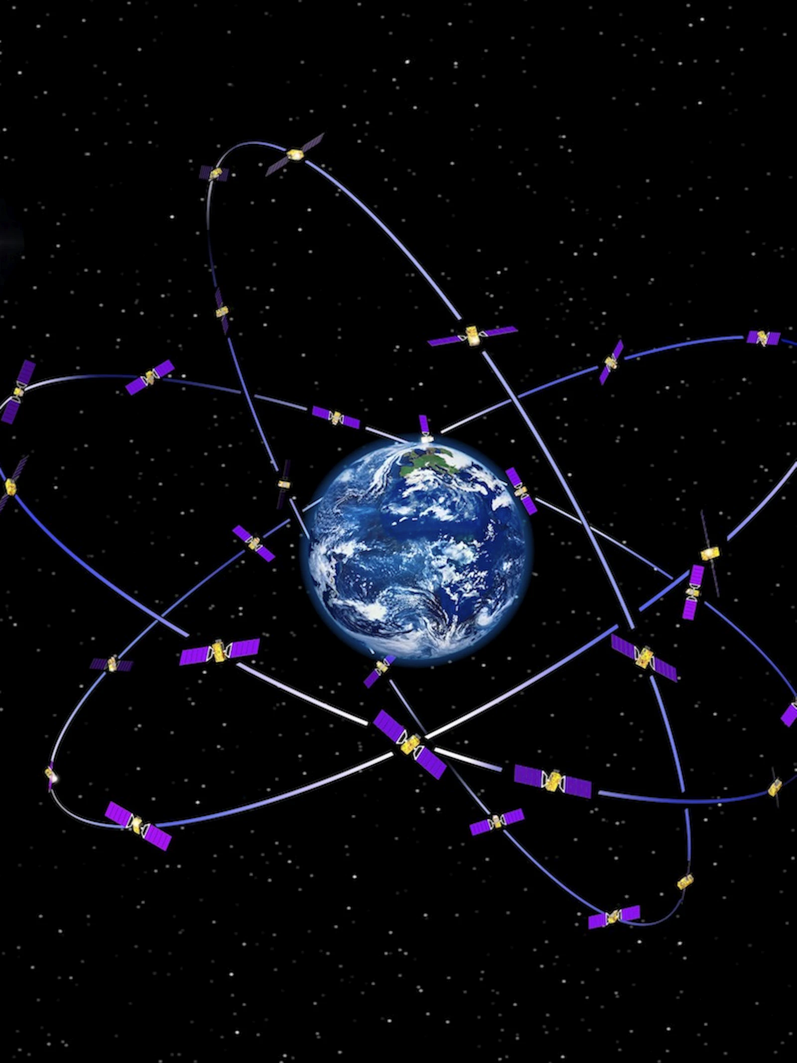 Satellieten wisselen verstrengelde fotonen uit