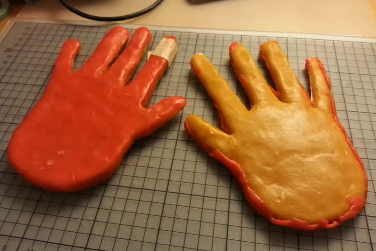 Valse hand omzeilt scanner