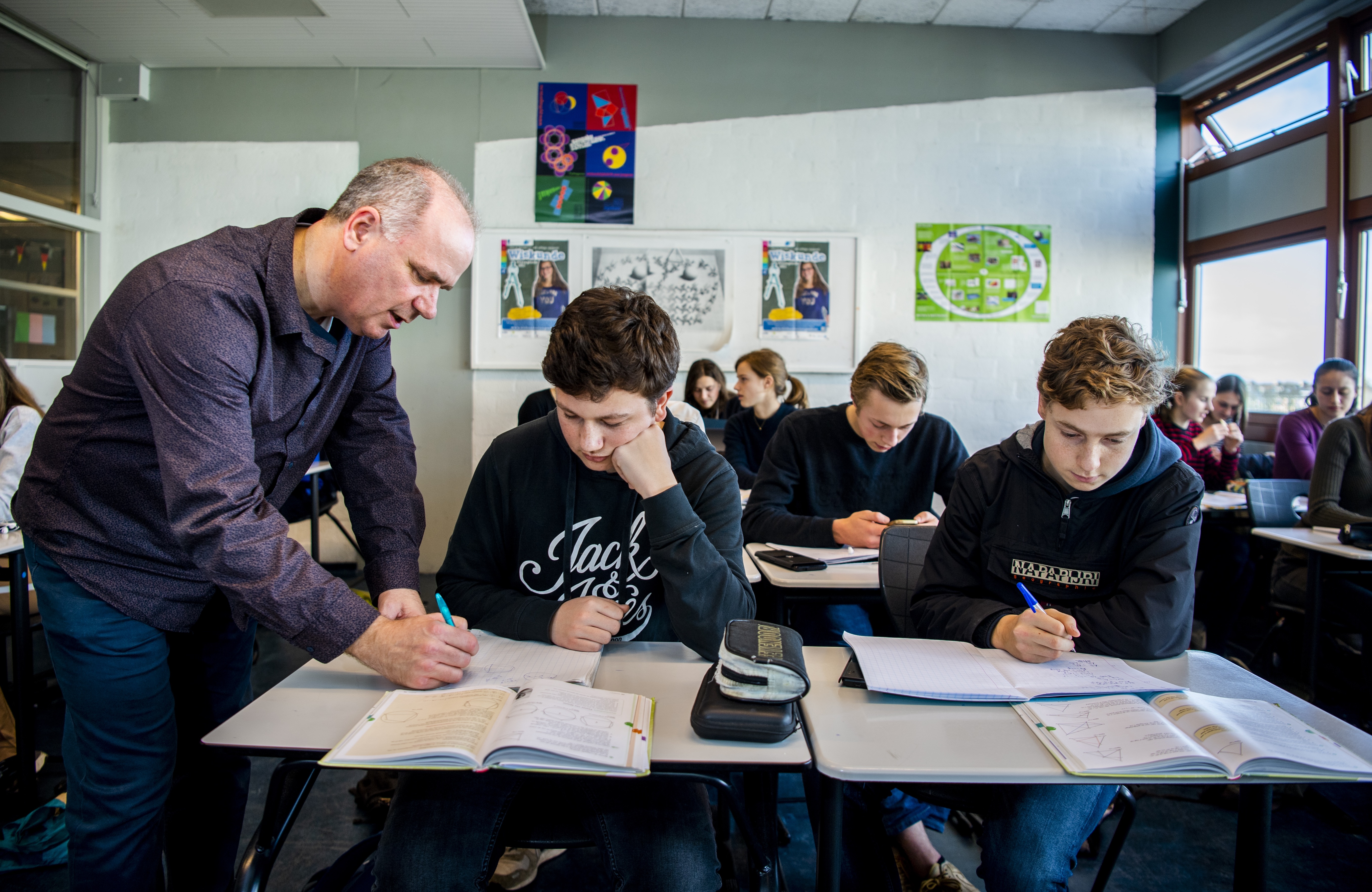 Wiskunde in Vlaanderen krijgt hart onder de riem
