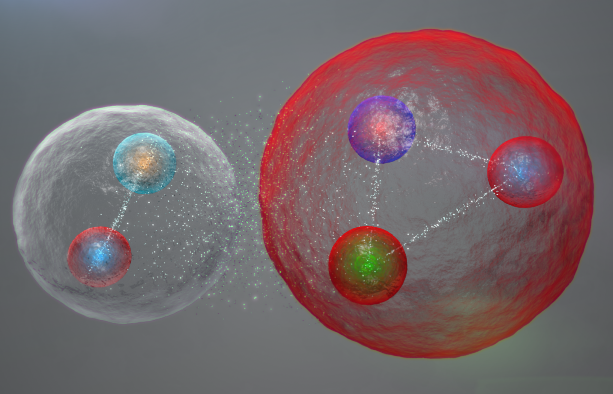 Precieze structuur van ‘pentaquark’ opgehelderd